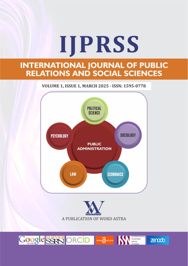 					View Vol. 2 No. 3 (2026): International Journal of Public Relations and Social Sciences (IJPRSS)
				